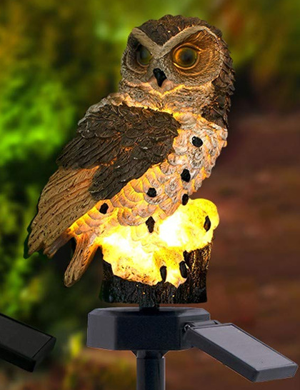 Waterproof Solar Owl Light
