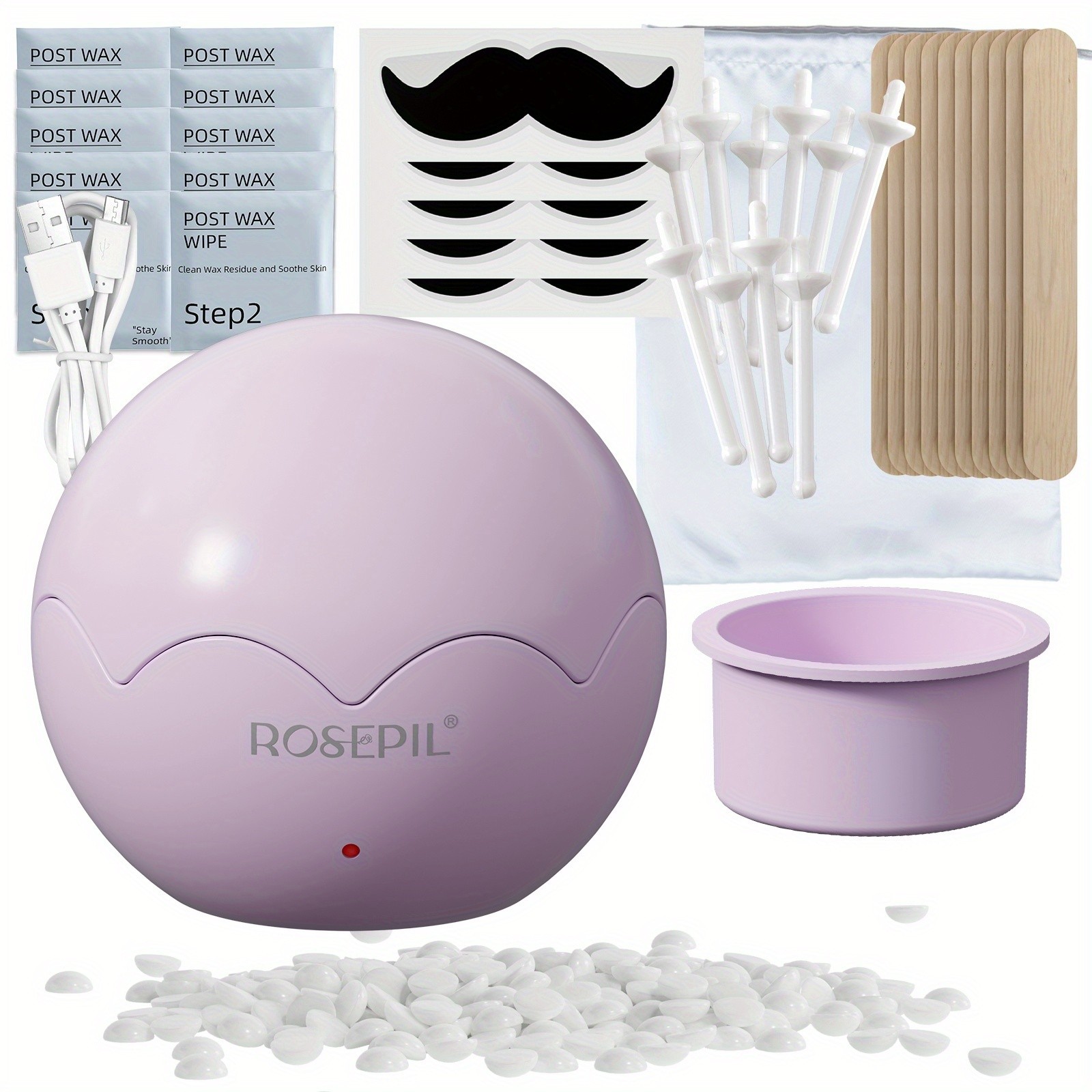 Professional Home Waxing Kit – Smooth Skin Results with Salon-Style Control