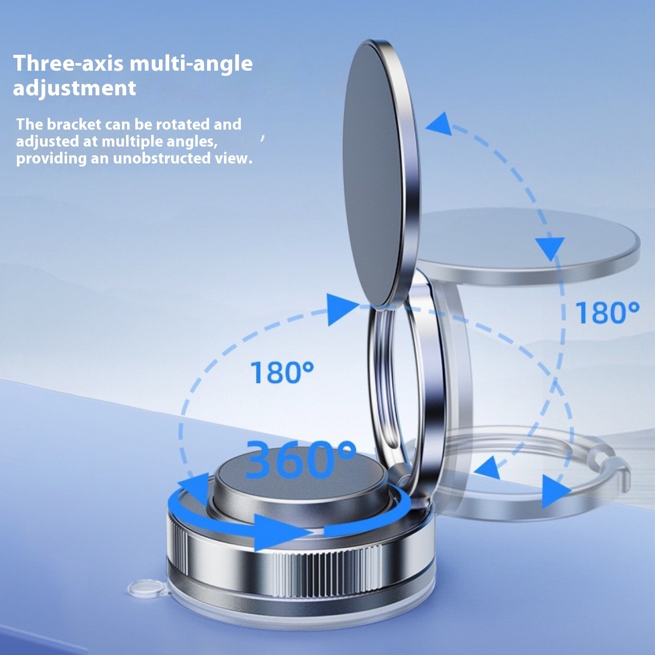 🔥🔥360° Adjustable Vacuum Magnetic Phone Holder