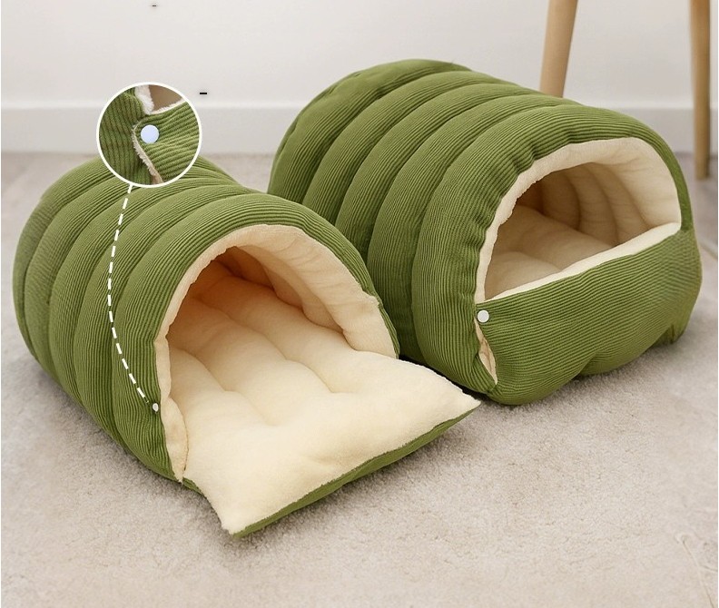 🐈Removable and Washable Winter Closed-off Cat Bed💝