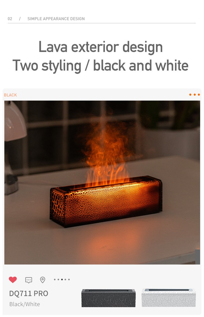 Flame Aroma Humidifier