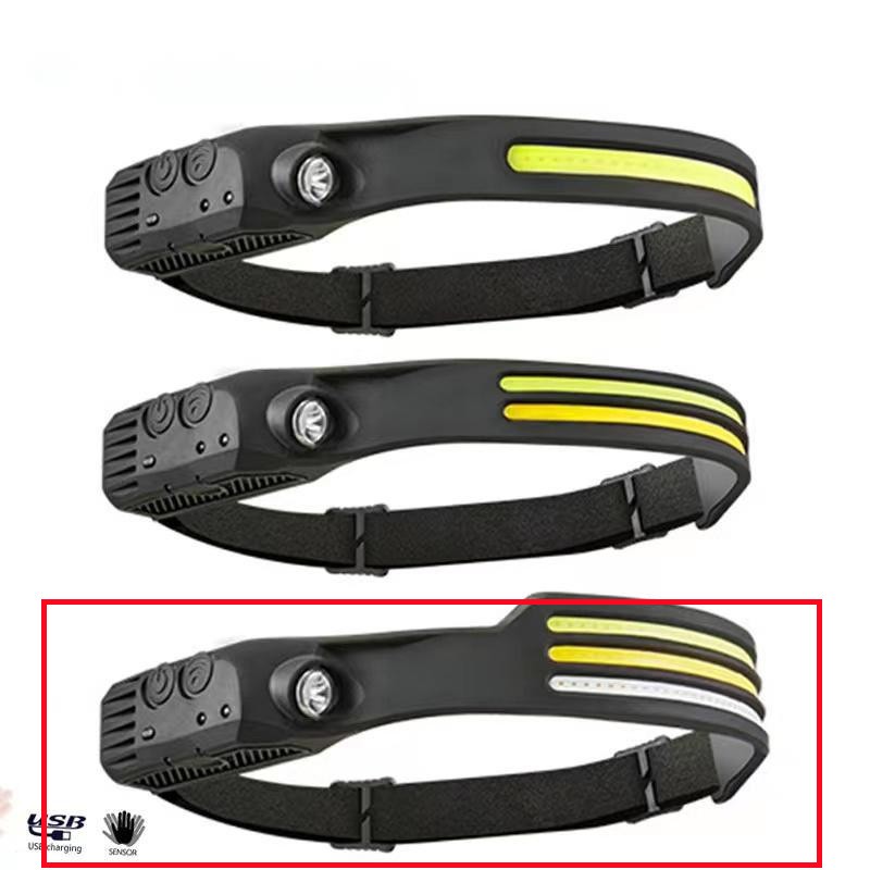 USB Rechargeable LED Sensor Headlamp