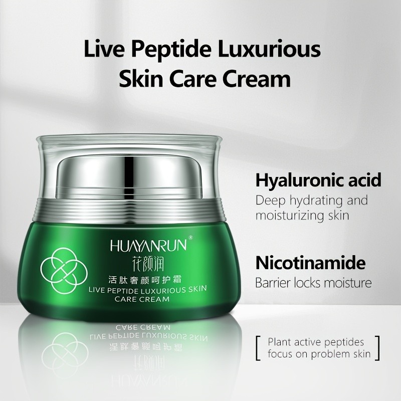 Peptide Hyaluronic Skin Care Cream – Deep Hydration with Advanced Skin Renewal Support