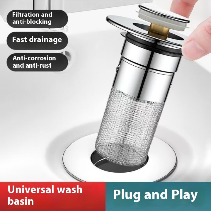 Universal Stainless Steel Drain Strainer
