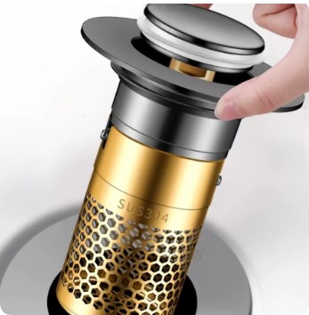 Universal Stainless Steel Drain Strainer