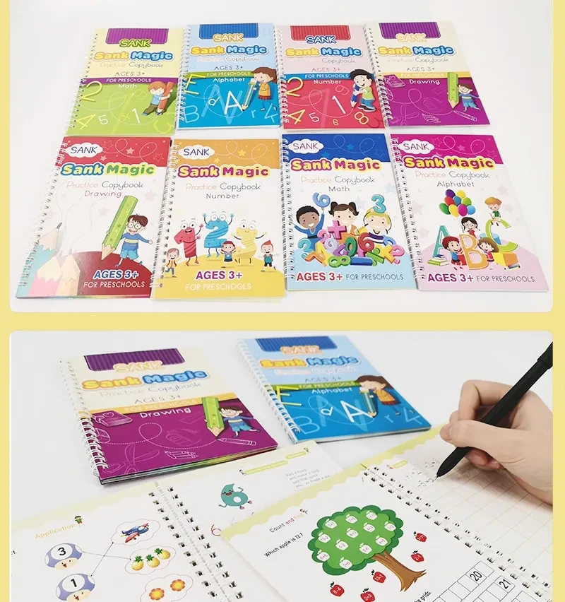 Magic Grooved Writing Practice