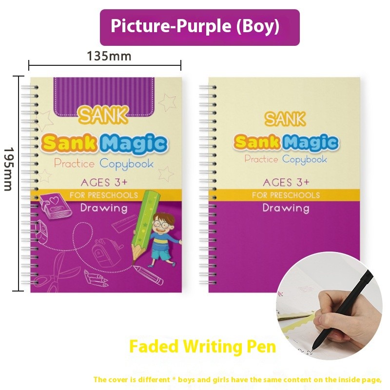 Magic Grooved Writing Practice