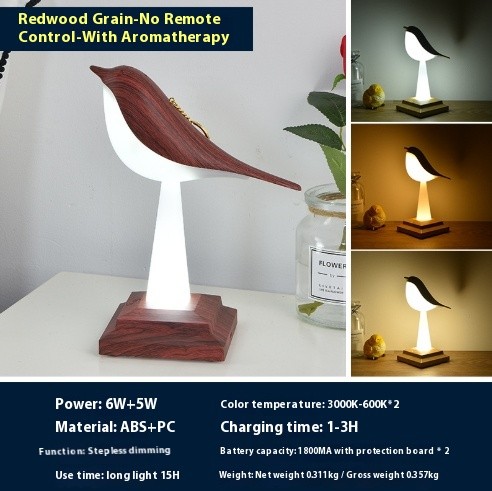 Bird Cordless Table Lamp