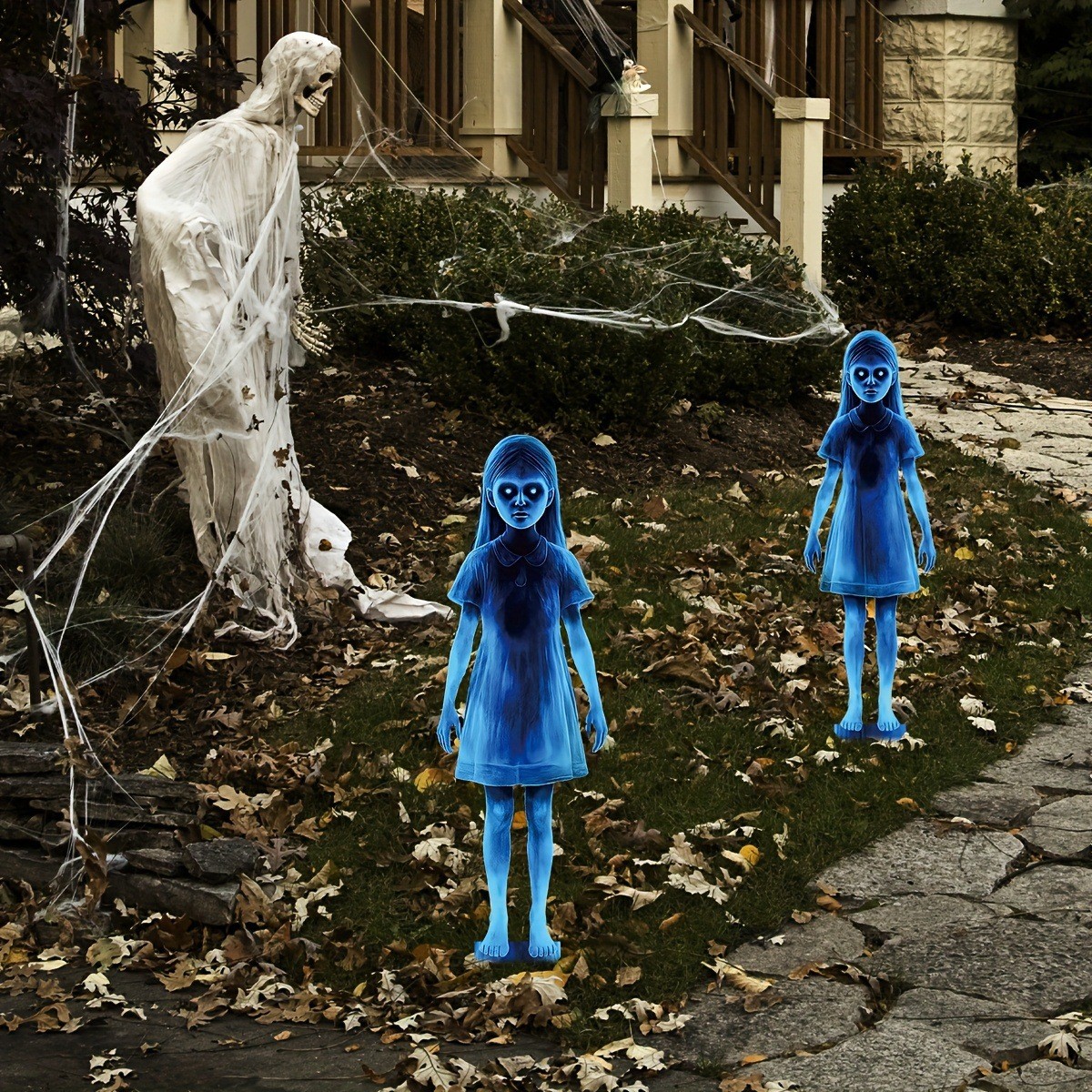 👻Girl Ghost Courtyard Decoration for Halloween👻