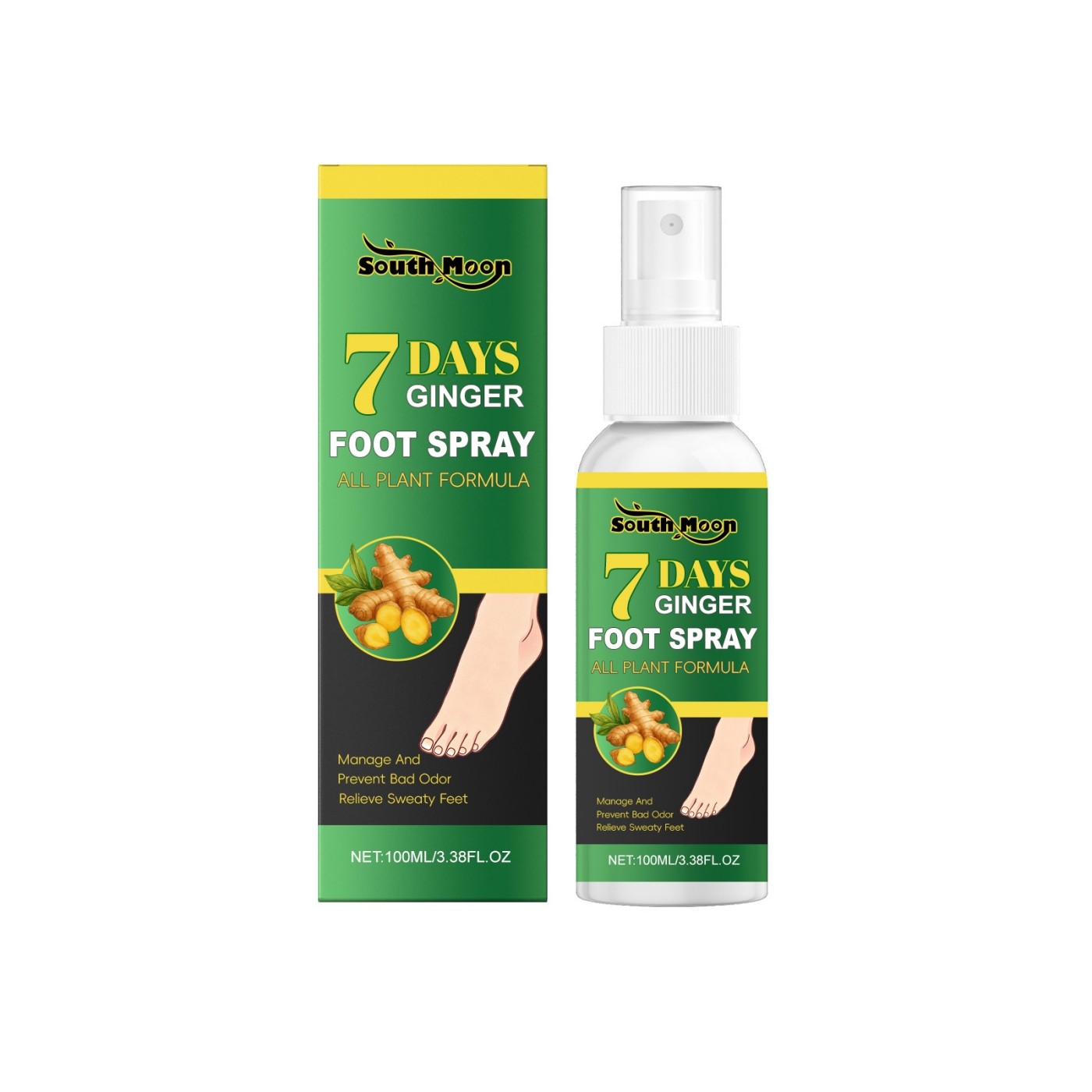 Ginger Foot Spray