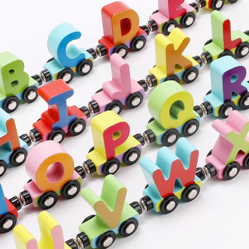 🔥Toddler Alphabet Magnet Train Toy🚆