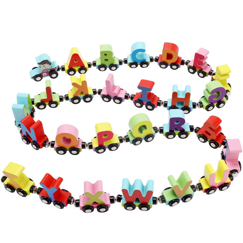 🔥Toddler Alphabet Magnet Train Toy🚆