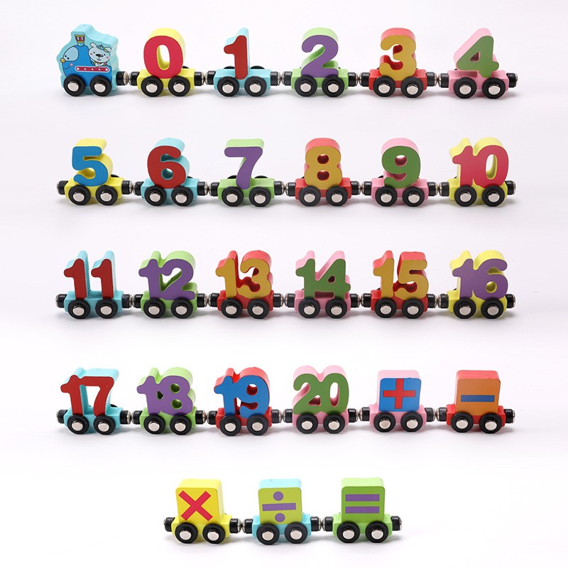 🔥Toddler Alphabet Magnet Train Toy🚆