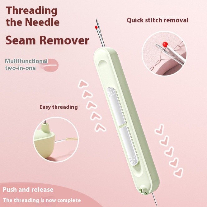 Needle Threader & Seam Ripper Tool