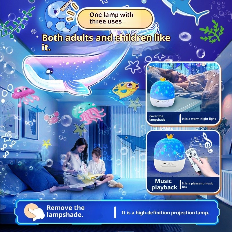 Projector Night Light for Kids