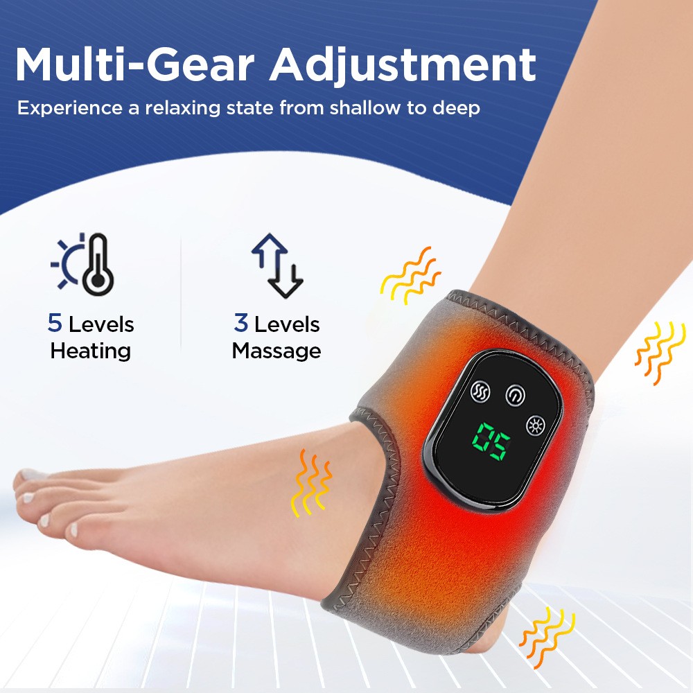 Cordless Ankle Massager with Heat