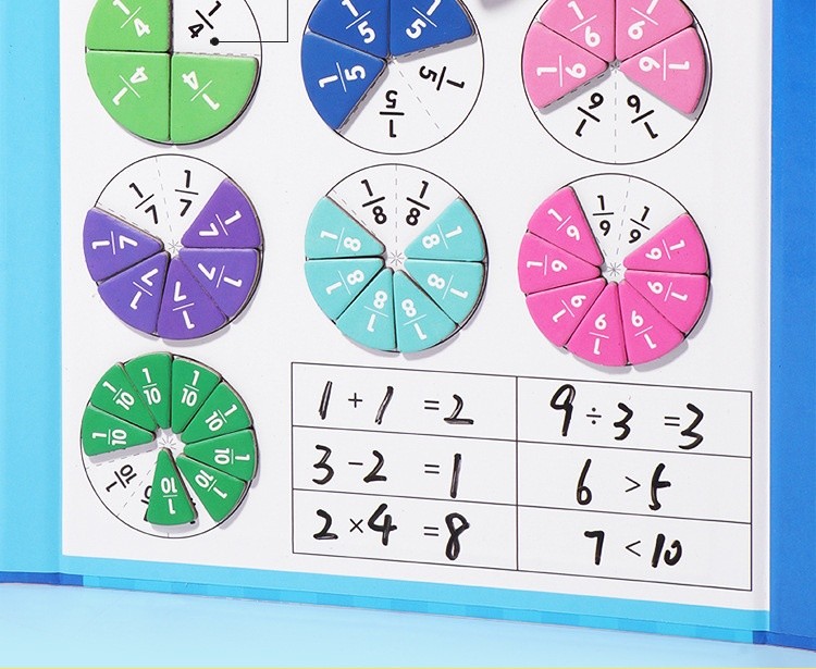 Magnet Fraction Puzzle