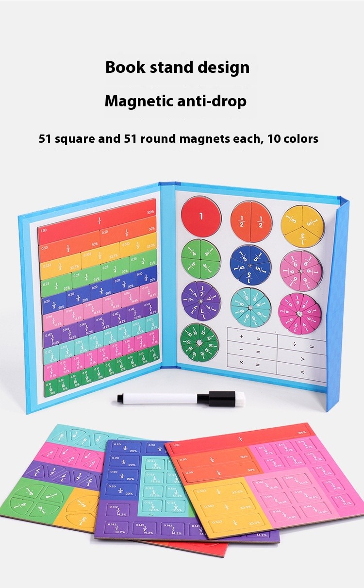 Magnet Fraction Puzzle