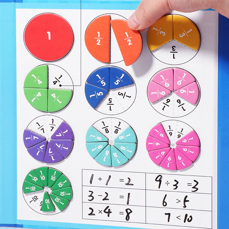 Magnet Fraction Puzzle