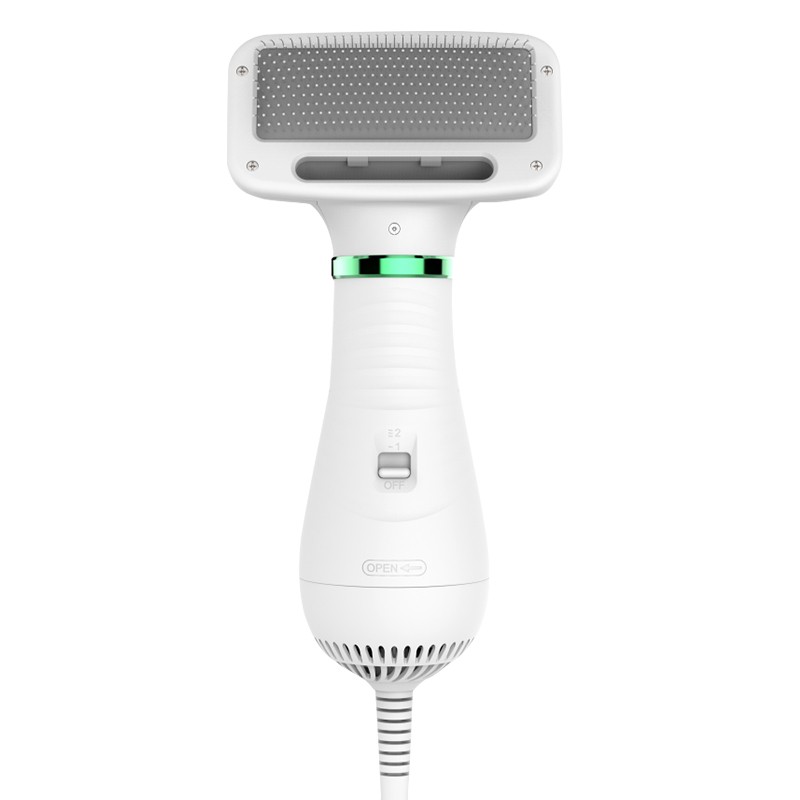 2 in 1 Pet Grooming Hair Dryer with Slicker Brush