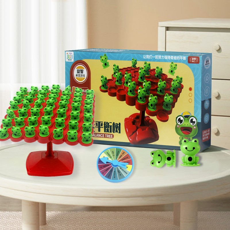 Frog Balance Math Toy