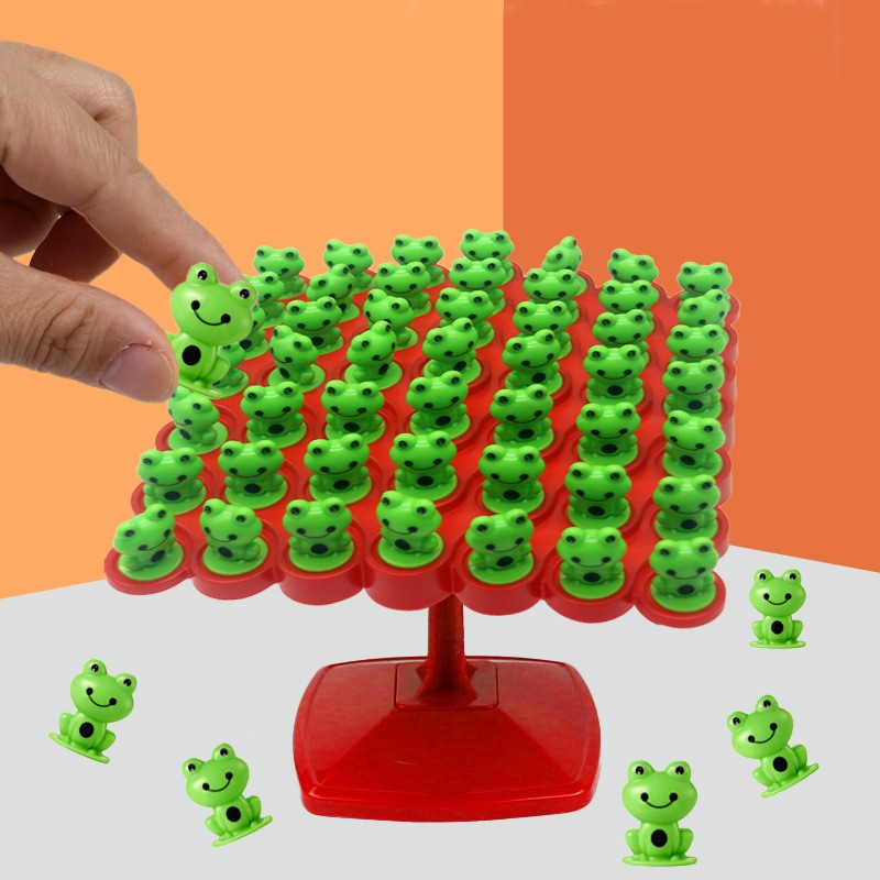 Frog Balance Math Toy