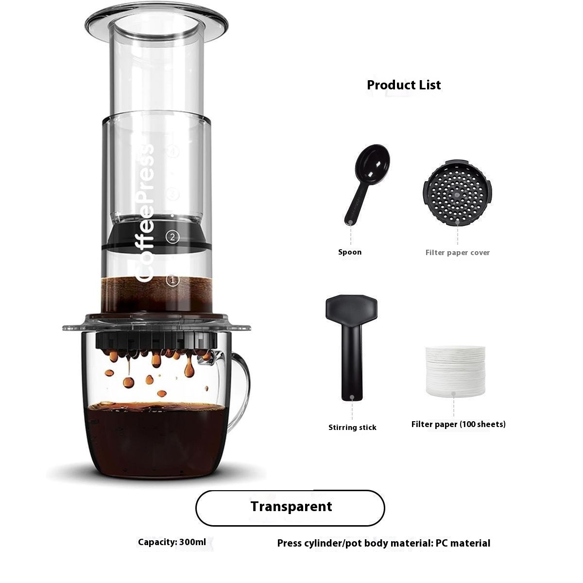 Coffee Press Kit