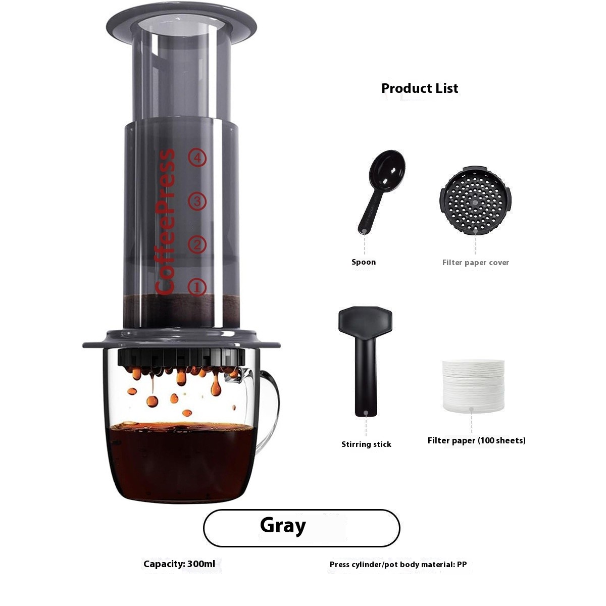 Coffee Press Kit