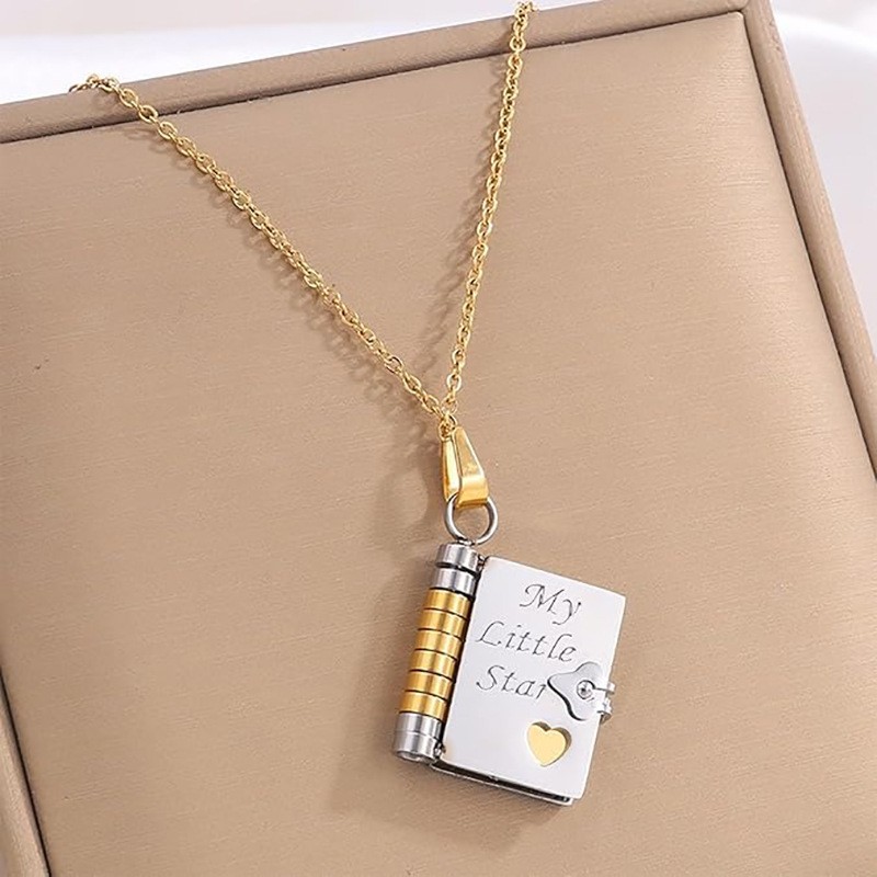 ✨ My Daughter Little Star Book Necklace ✨