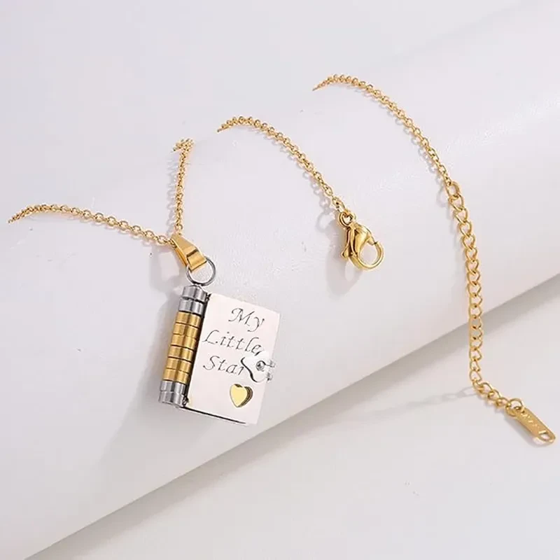 ✨ My Daughter Little Star Book Necklace ✨