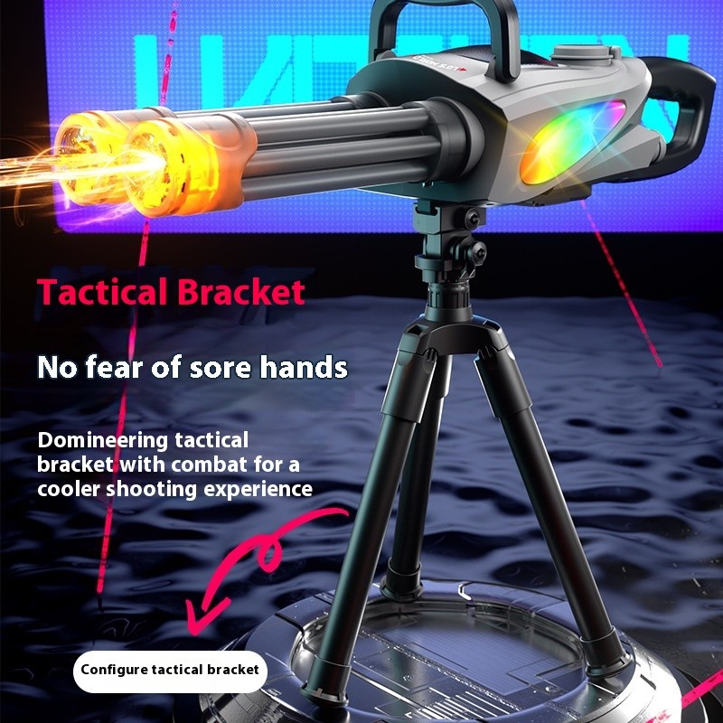 Double Barrel Gatling Electric Water Gun