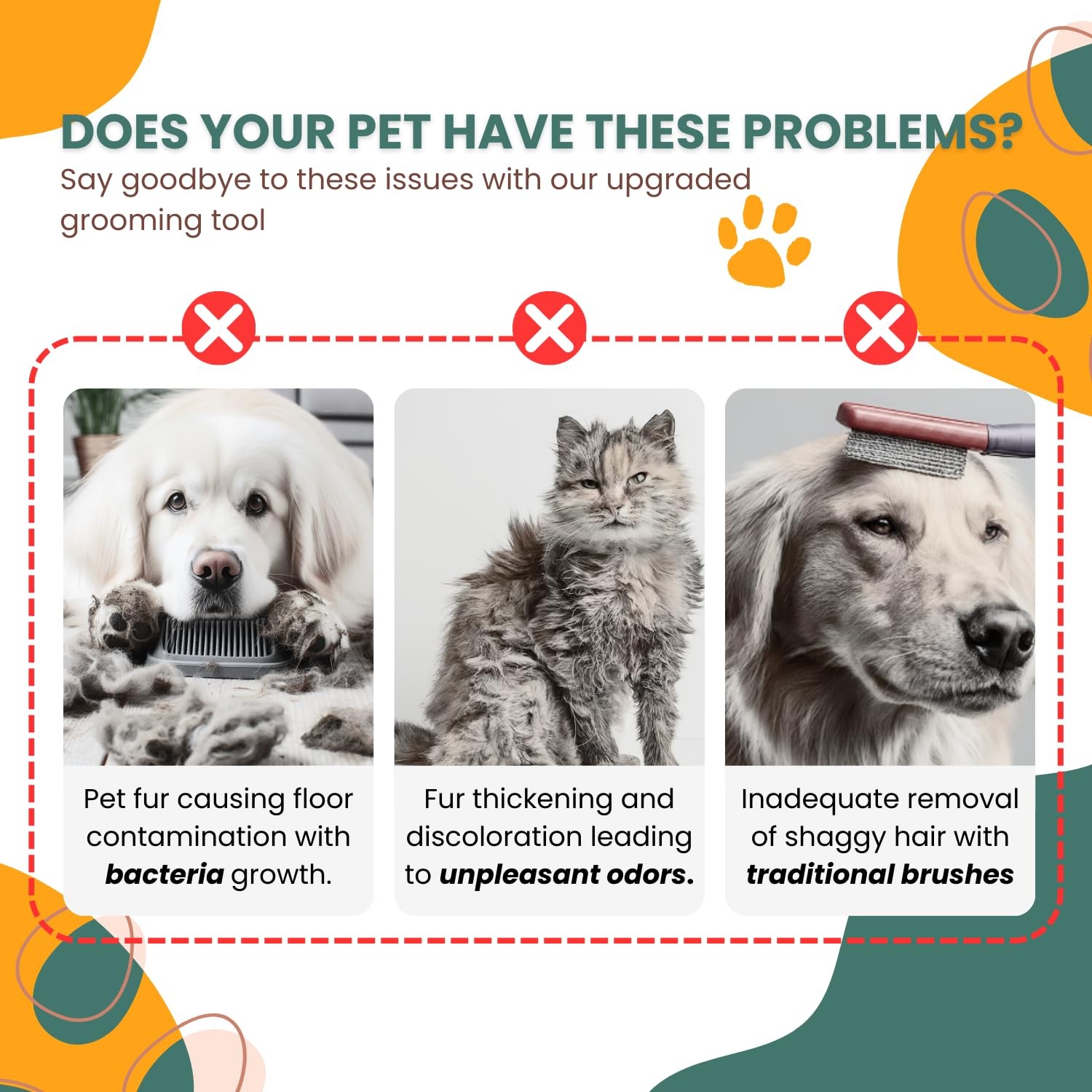 Pet Brush With Steam Function