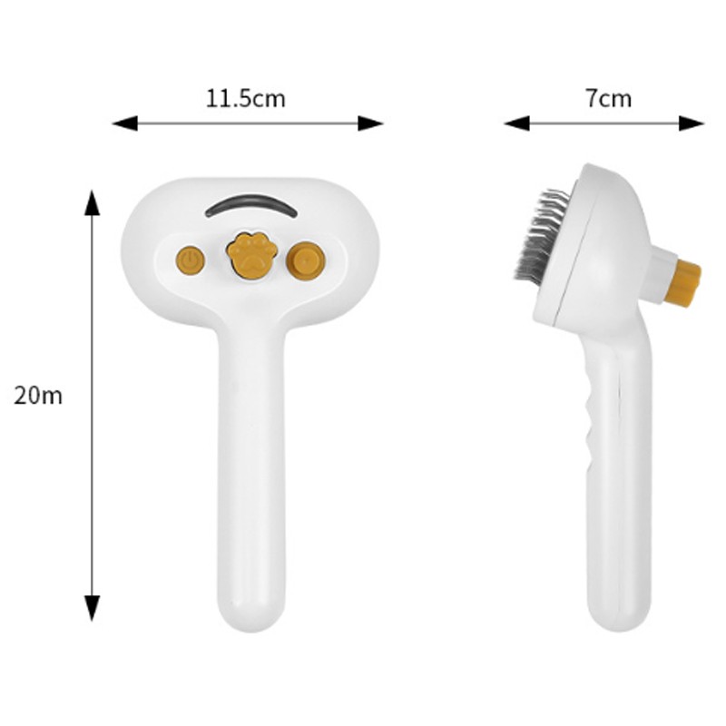 Pet Brush With Steam Function