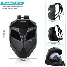 Led Backpack Screen Rider Motorcycle