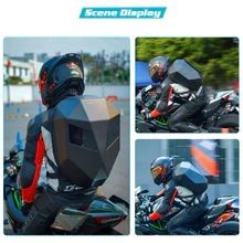 Led Backpack Screen Rider Motorcycle