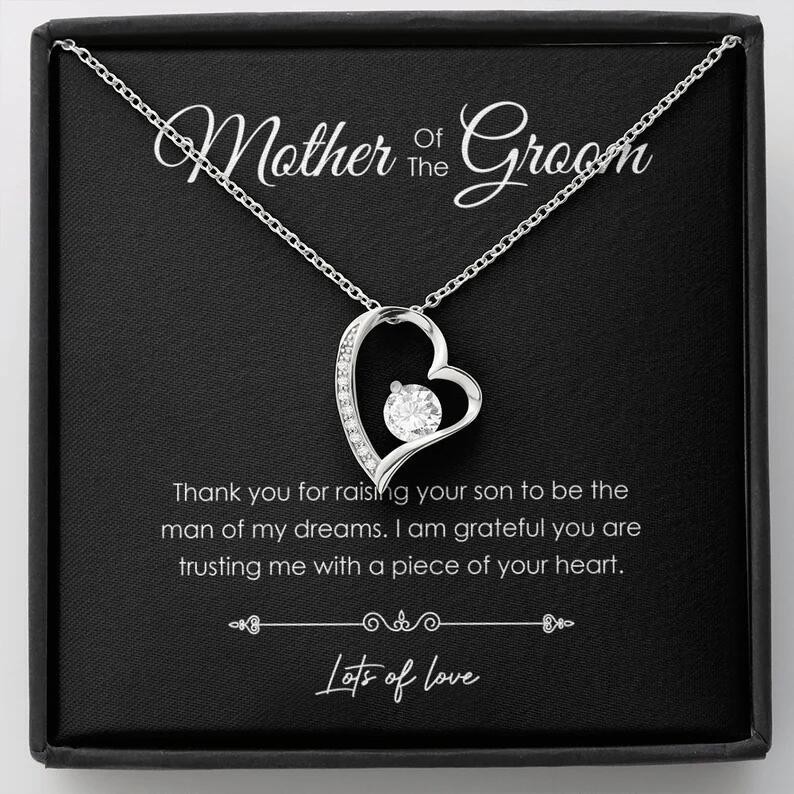 Diamond Heart-shaped Necklace