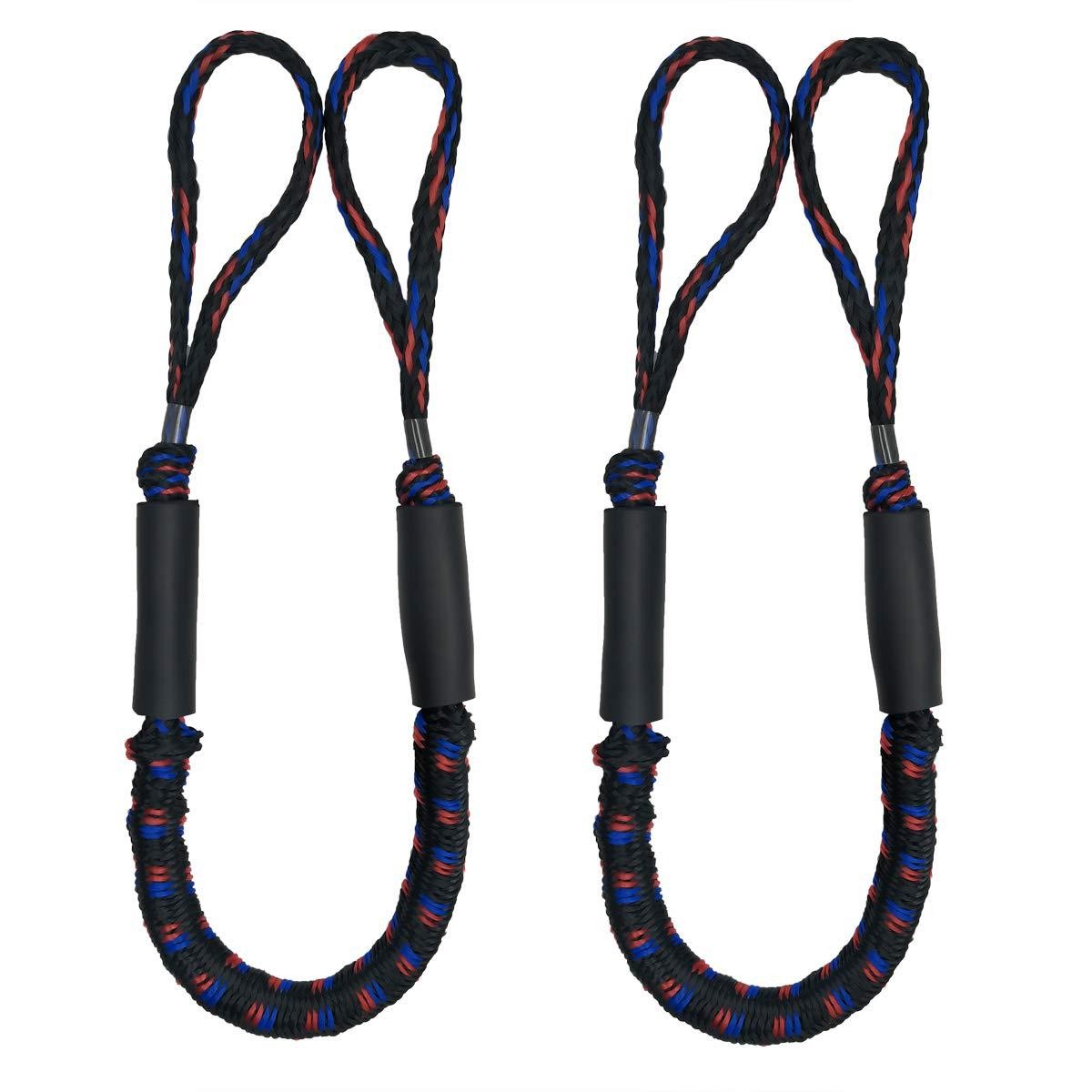 🛥️Heavy-Duty Bungee Dock Lines🔥