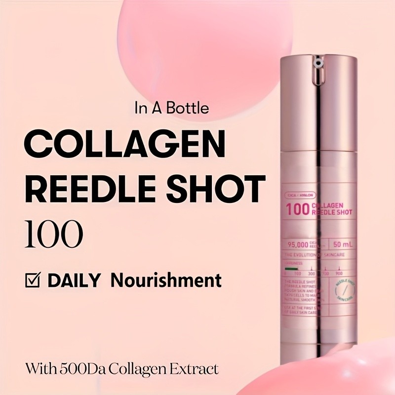 100 Collagen Reedle Shot (50mL) — Firming, Plumping & Texture-Refining Treatment Serum