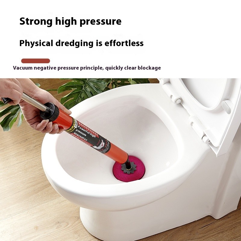 High Pressure Toilet Unblock a Shot