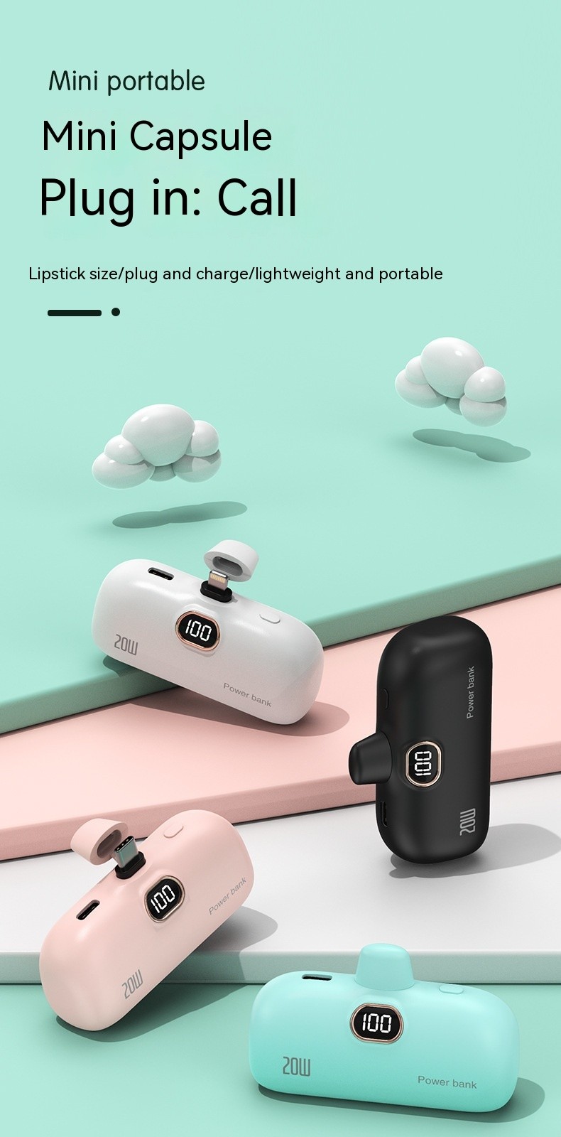 Mini Portable Power Bank