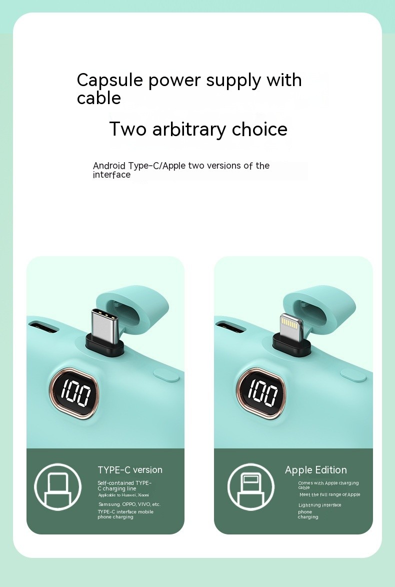 Mini Portable Power Bank