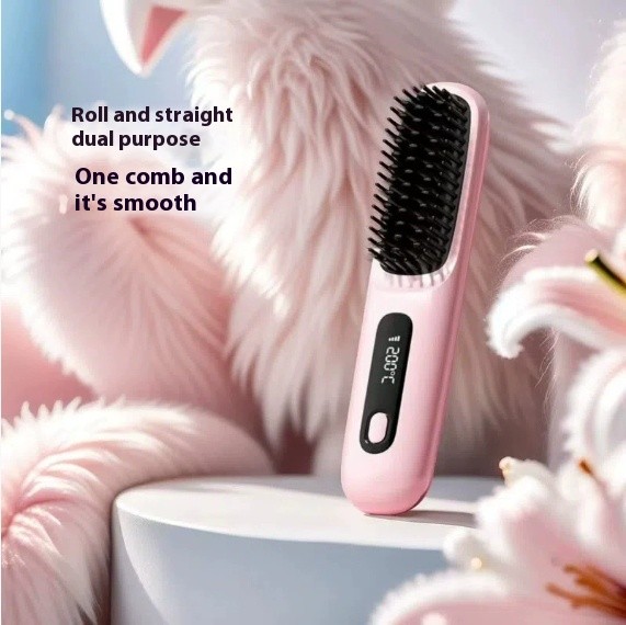 Portable Straightener Brush