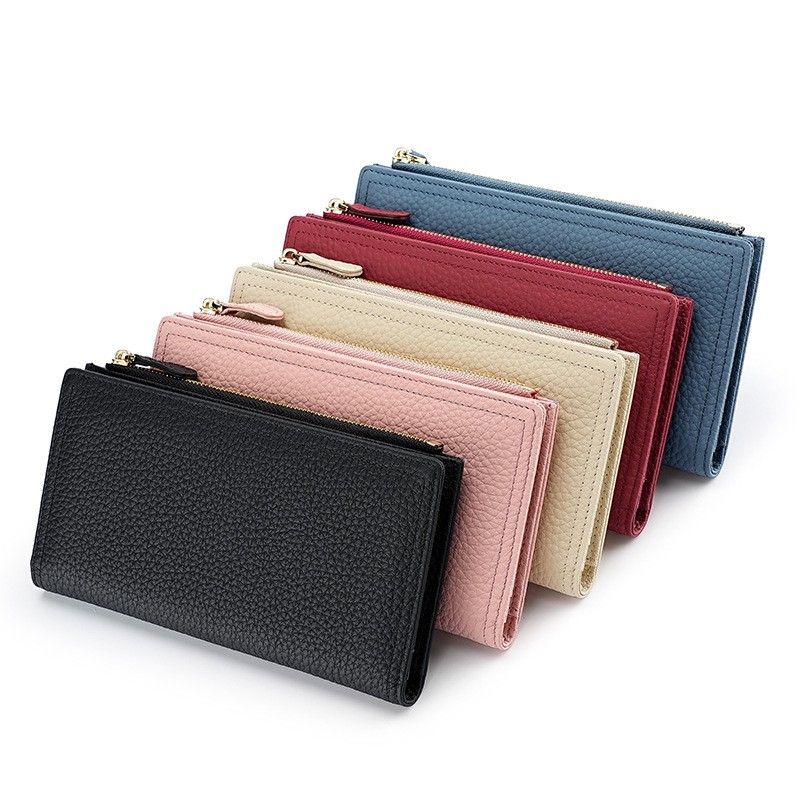 Unisex Pebble Leather Wallet