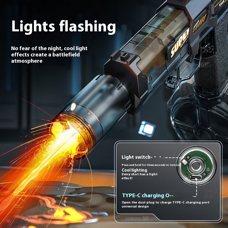 LED Electric Water Gun