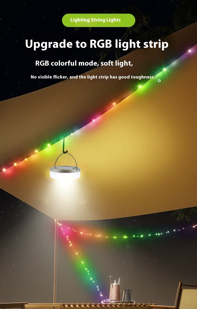 Portable Stowable String Light