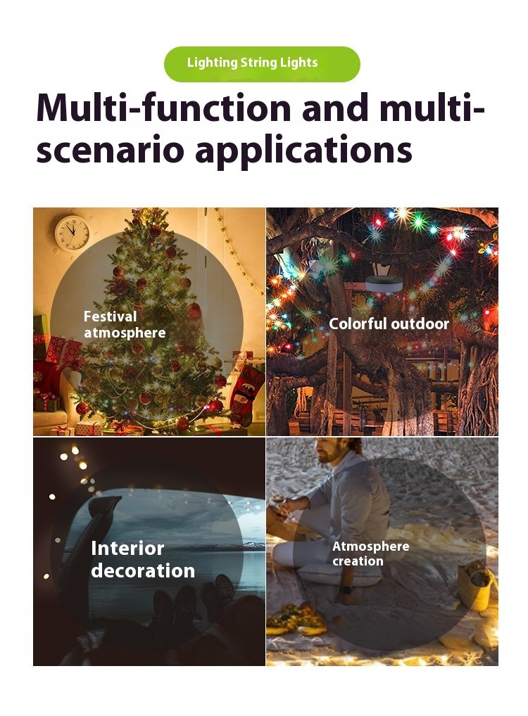 Portable Stowable String Light