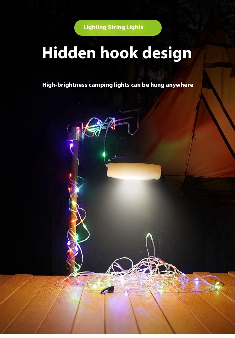 Portable Stowable String Light