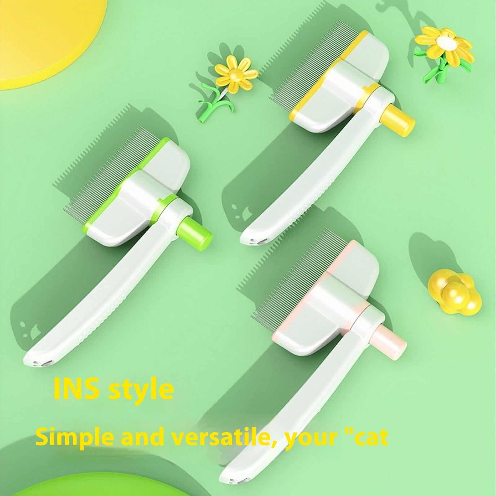 Self-cleaning Pet Flea Comb