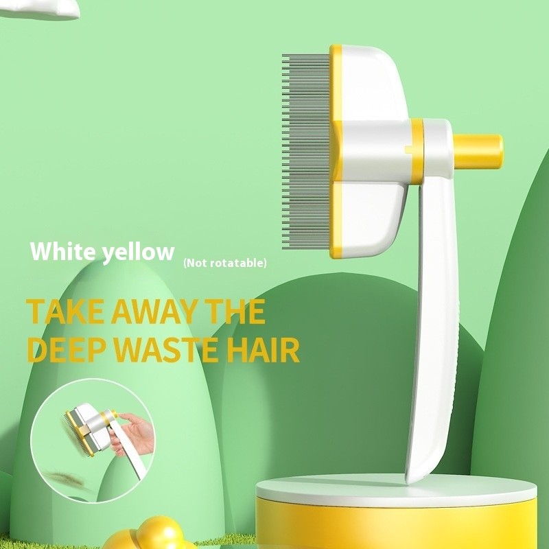 Self-cleaning Pet Flea Comb