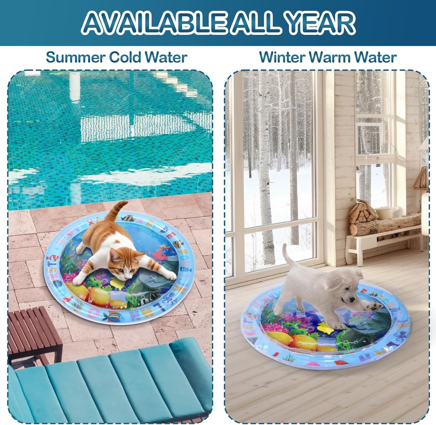 Pet Water Sensory Play Mat